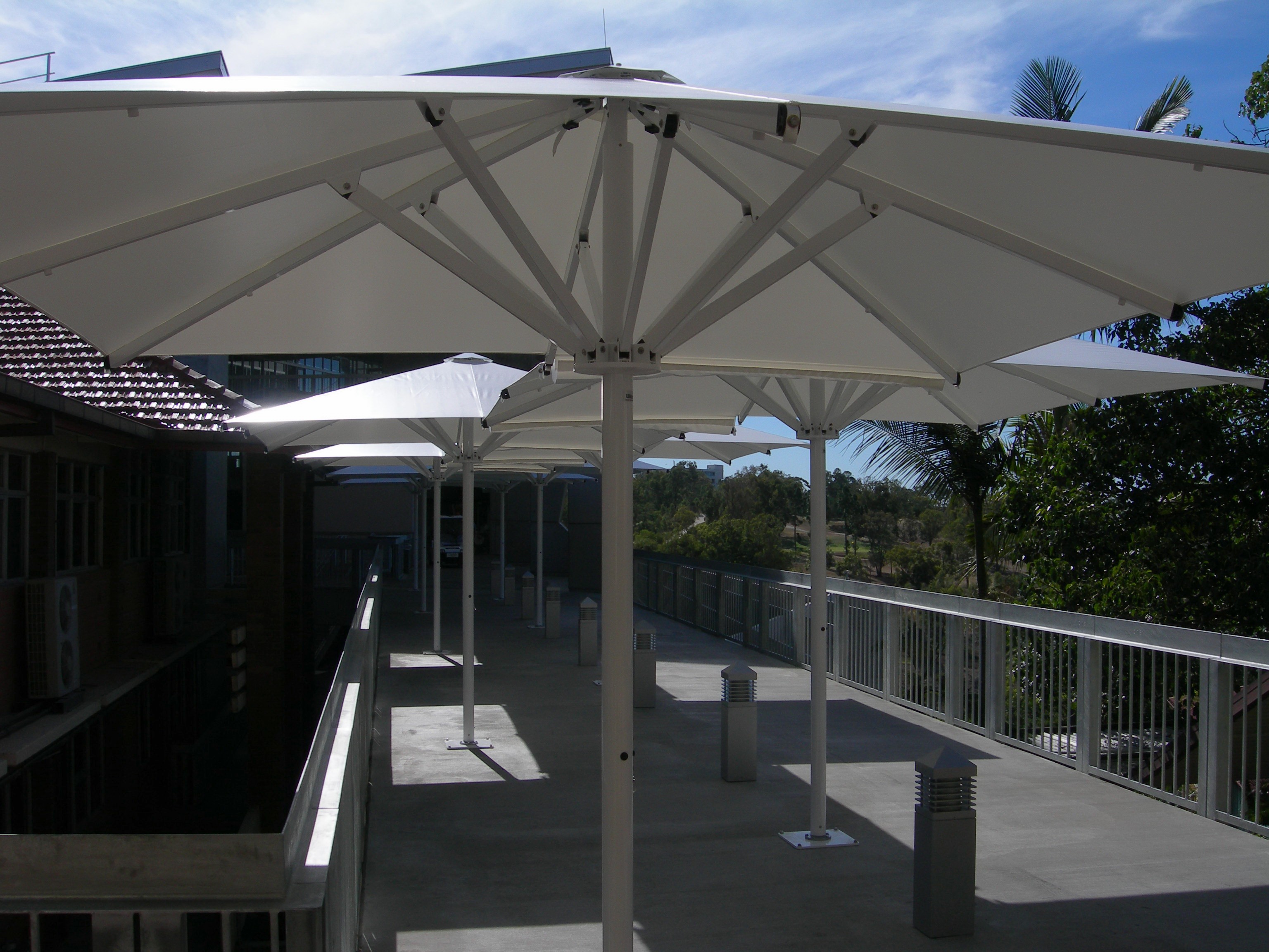 Replacement Ferrari 502 (PVC) Canopy: Square Heavy Duty Umbrella