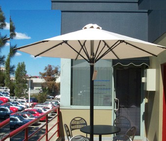 Home & Cafe Style Umbrella: Octagonal Canopy